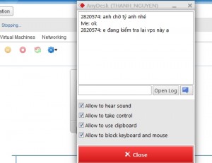 anydesk chat